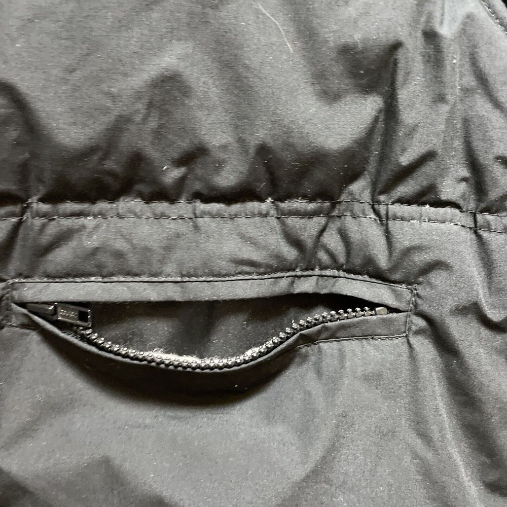 First Down Duck Down Jacket Large Black Full Zip … - image 4
